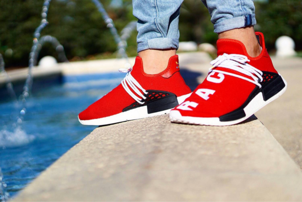 Giày Adidas Pharrell x NMD Human Race 'Red' BB0616 - Ảnh 5