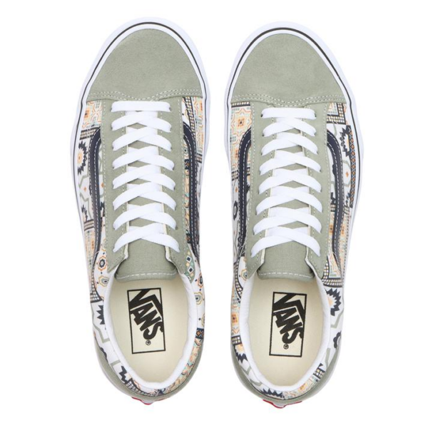 Giày Vans Moroccan Tile Style 36 Skate 'Seagrass' VN0A54F6688 - Ảnh 6