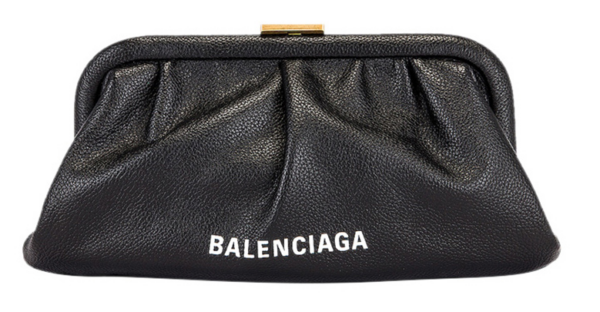 Túi Balenciaga Handbag Clutch Bag 'Black' 618895-1IZOM-1000 - Ảnh 2