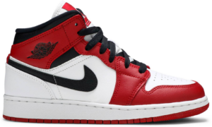 Giày Nike Air Jordan 1 Mid GS 'Chicago' 554725-173