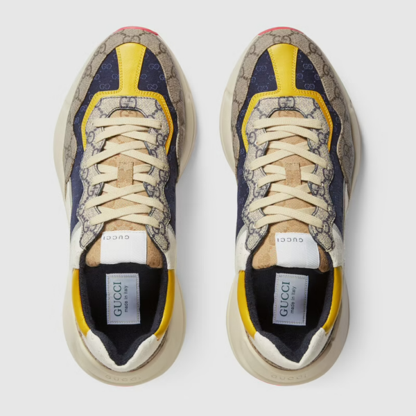 Giày Gucci Men's GG Rhyton sneaker 619891-99WF0-4370 - Ảnh 3