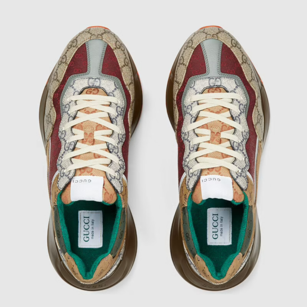 Giày Gucci Men's GG Rhyton sneaker ‎619891-99WG0-6060 - Ảnh 3