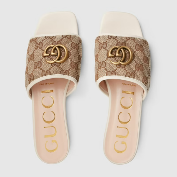 Dép Gucci Women's Slide Sandal with Double G 619893-2HK80-9795 - Ảnh 2