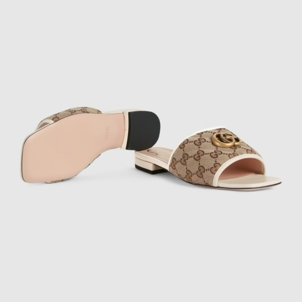 Dép Gucci Women's Slide Sandal with Double G 619893-2HK80-9795 - Ảnh 4