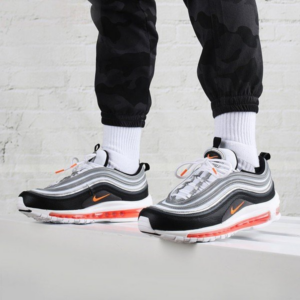 Alternative view of Giày Nike Air Max 97 'Black Orange' CW5419-101
