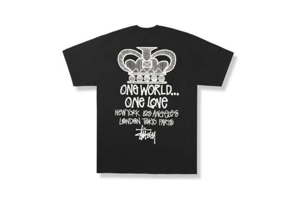Áo Stussy One World Tee 'Black' - Ảnh 2