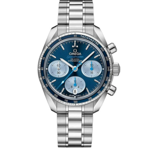Đồng Hồ Omega Speedmaster 38 'Silver Blue' 324-30-38-50-03-002
