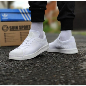 Giay Adidas Superstar Bounce Primeknit 'White' S82240