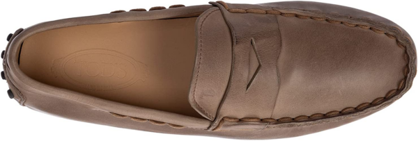 Giày Tod's Men's Leather Loafers Moccasins In Beige XXM64C0EG80WSHS413 - Ảnh 5