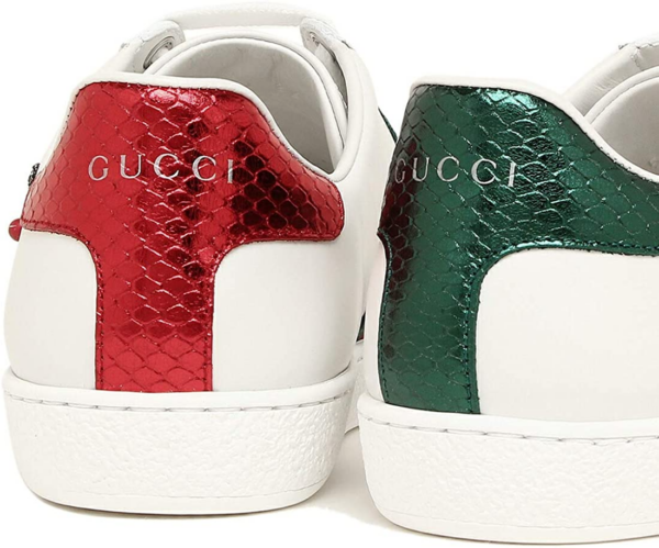 Giày Gucci Wmns Ace Embroidered 'Arrow' 454551 02JP0 9064 - Ảnh 6