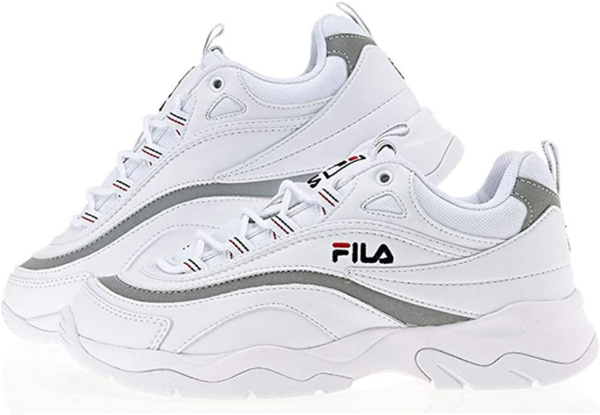Giày Fila Ray Tapey Tape White Grey FS1SIB1171X-WWT - Ảnh 2