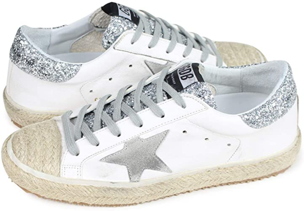 Giày Golden Goose 19SS Superstar 'White Silver' G34WS590-O30 - Ảnh 6