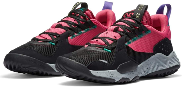 Giày Nike Jordan Delta Black Pink Teal CD6109-053 - Ảnh 2