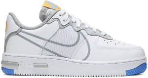 Giày Nike Air Force 1 React ' White Light Smoke Grey ' CT5117-102