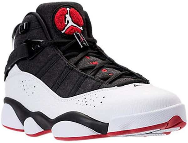 Giày Nike Jordan 6 Rings Black White Red 322992-012 - Ảnh 5
