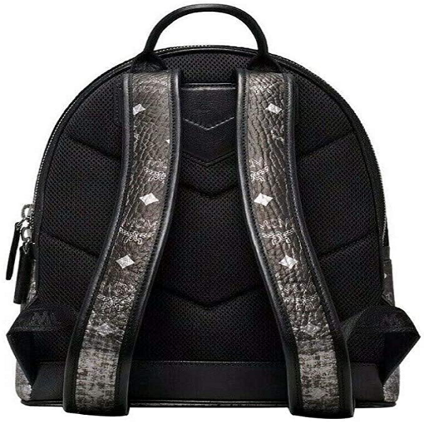 Túi MCM Small Backpack Gradation Visetos Black MMK9AVE18SV001 - Ảnh 2