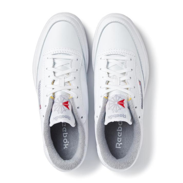 Giày Reebok Club C 85 White Grey GX5418 - Ảnh 2