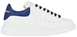 Giày Alexander McQueen Wmns Oversized Sneaker 'White Navy' 621056-WHXMT-9095