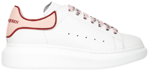 Giày Alexander McQueen Wmns Oversized Sneaker 'White Pink Red' 621056-WHXMT-9633