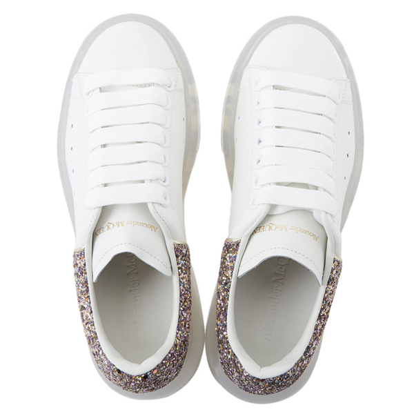 Giày Alexander McQueen Oversized Sneaker 'Candy Glitter' 621718-WHYB1-9534 - Ảnh 4