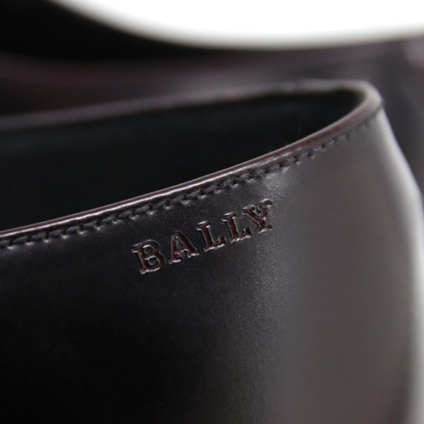 Giày Bally Nitilcon Calf Leather Derbys 'Prune' 6228263 - Ảnh 4