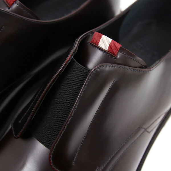 Giày Bally Nitilcon Calf Leather Derbys 'Prune' 6228263 - Ảnh 3