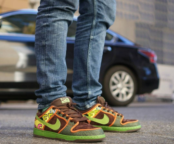 Giày Nike SB Dunk Low 'De La Soul' 789841-332 - Ảnh 5