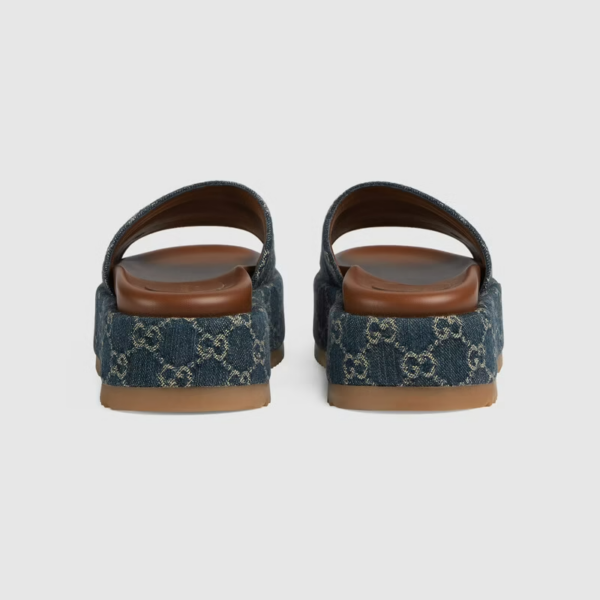 Giày Gucci Women's Platform Slide Sandal 623212-2KQ00-4402 - Ảnh 6