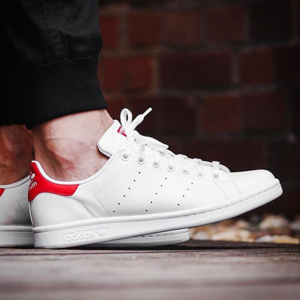 Giày Adidas Stan Smith 'Collegiate Red' M20326 - Ảnh 2