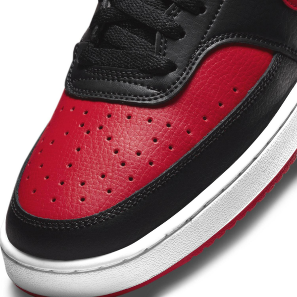 Giày Nike Court Vision Mid 'Black Red' DM8682-001 - Ảnh 2