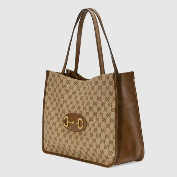 Túi Gucci Horsebit 1955 Tote Bag 623694-GY5OG-8563 - Ảnh 8