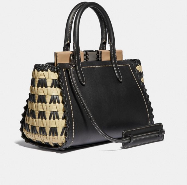 Túi Coach Troop Carry All With Weaving 623 V5BLC - Ảnh 2
