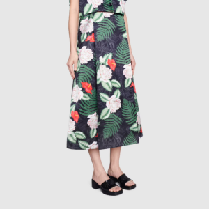 Alternative view of Dép Gucci Womens Rubber Slide Sandal 'Black Rubber' 624730-J8700-1000