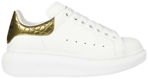 Giày Alexander McQueen Oversized Sneaker 'Gold Crocodile' 625162-WHYBQ-9075