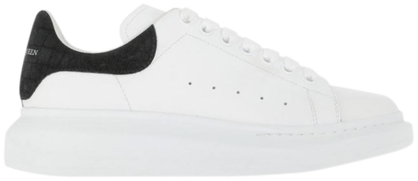 Giày Alexander McQueen Oversized Sneaker 'White Black' 625162-WHZ4K-9061