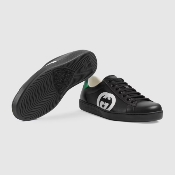Giày Gucci Ace Interlocking G 'Black' 625783-1XG70-1103 - Ảnh 4