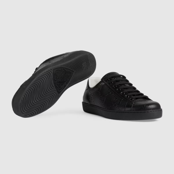 Giày Gucci Men's Ace GG Embossed Sneaker ‎625787-1XK10-1000 - Ảnh 5