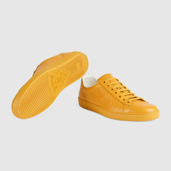 Giày Gucci Men's GG Embossed Ace sneaker 625787-1XK10-7636 - Ảnh 5
