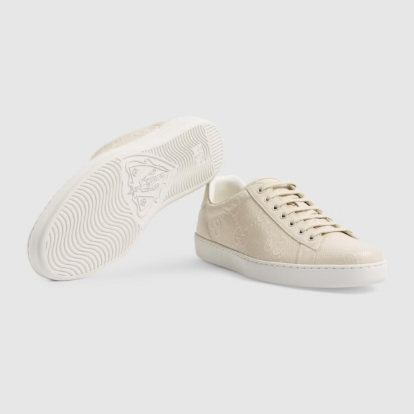 Giày Gucci Men's Ace GG Embossed Sneaker ‎625787-1XK10-9022 - Ảnh 3