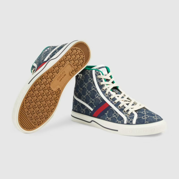 Giày Gucci Men's Tennis 1977 High Top Sneaker 625807-2KQ90-4464 - Ảnh 5