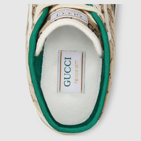 Giày Gucci Men's Tennis 1977 High Top Sneaker ‎625807-HVK70-9765 - Ảnh 4