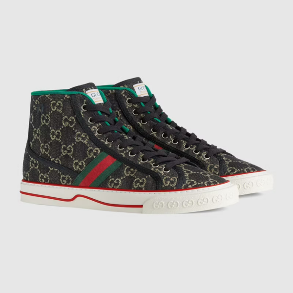 Giày Gucci Men's Gucci Tennis 1977 High Top Sneaker 625807-UN310-1290 - Ảnh 3