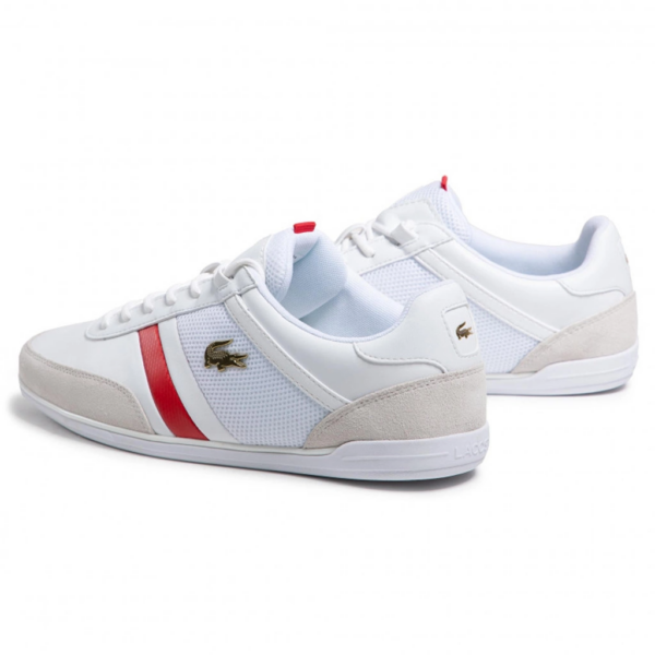 Giày Lacoste Giron 721 White Red 7-41CMA0050286 - Ảnh 3