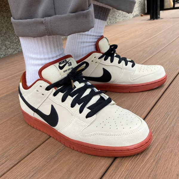 Giày Nike Dunk Low SB 'Muslin' BQ6817-100 - Ảnh 2