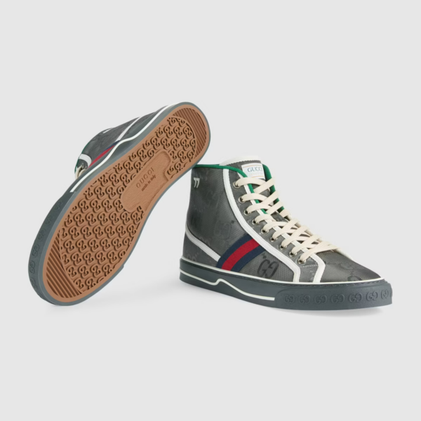 Giày Gucci Men's Off The Grid High Top Tennis 1977 628717-H9H80-1162 - Ảnh 6
