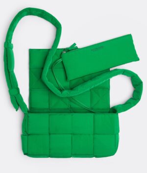 Tui Bottega Veneta Padded Tech Cassette 'Parakeet' 628951VBO813724