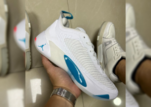 Giay Nike Air Jordan Luka 1 GS 'White Metallic Silver' DQ6513-104