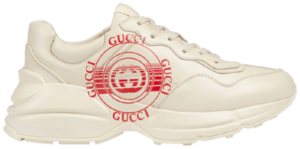 Giày Gucci Wmns Rhyton 'Gucci Disk Print Ivory' 630609-DRW00-9522