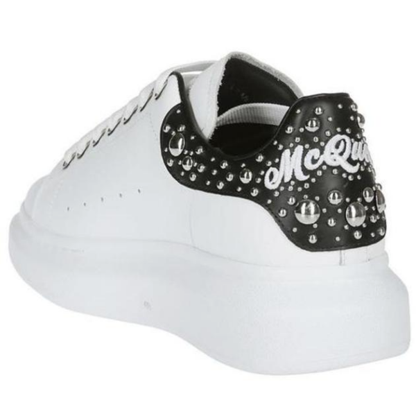 Giày Alexander McQueen Oversized Sneaker 'Studded White' 575418 WHVIX 9028 - Ảnh 5