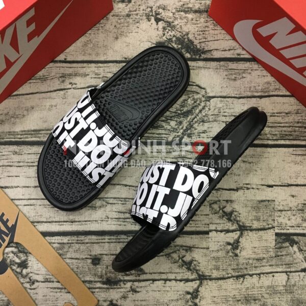Dép Nike Benassi JDI Print 'White' 631261-024 - Ảnh 5